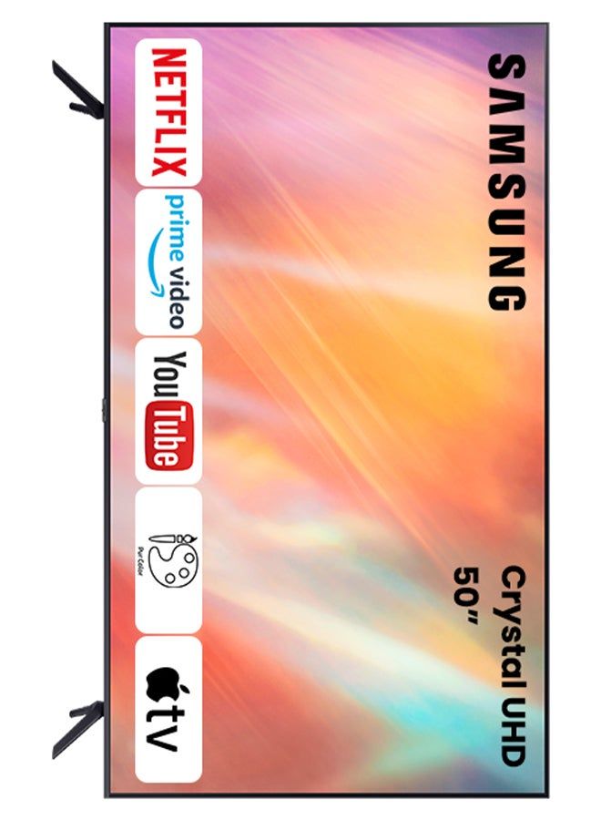 50-Inch Crystal UHD Crystal Processor 4K Flat Smart Tv UA50AU7000UXZN / UA50AU7000UXEG Titan Grey - Image 10