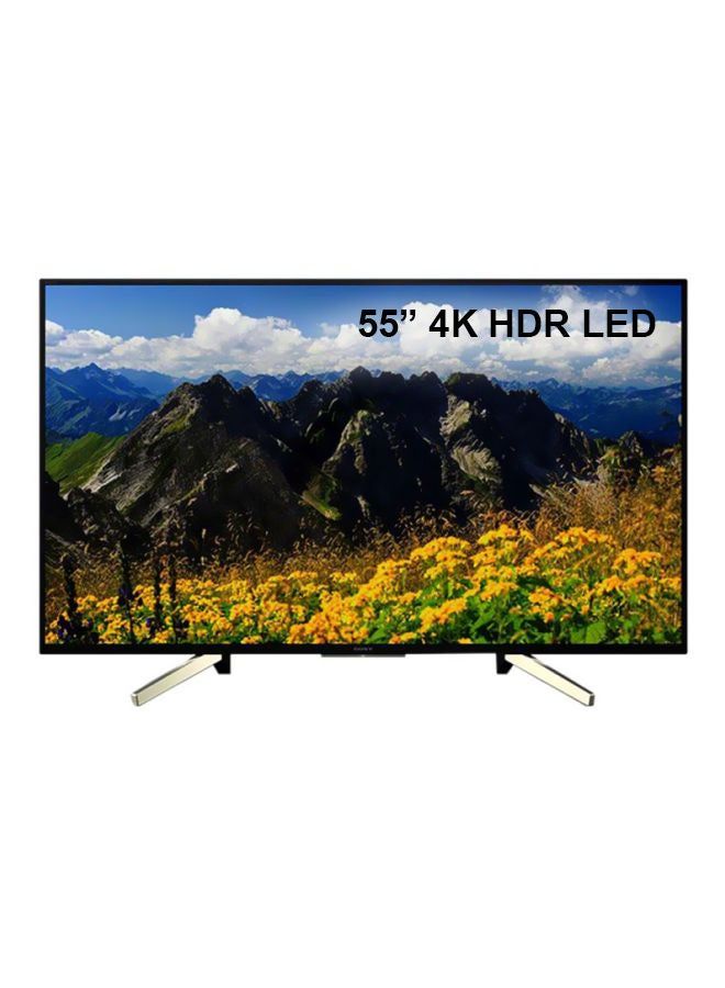 4K Smart LED TV 55 Inch With Android System, WiFi Connection, 3 HDMI and 2 USB Inputs KD-55X7500H Black - WE Offer (100 GB Free for 3 Months) KD-55X7500H Black - Image 3
